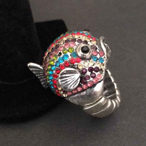 Unique Blow Fish Ring - Picture 4 of 10